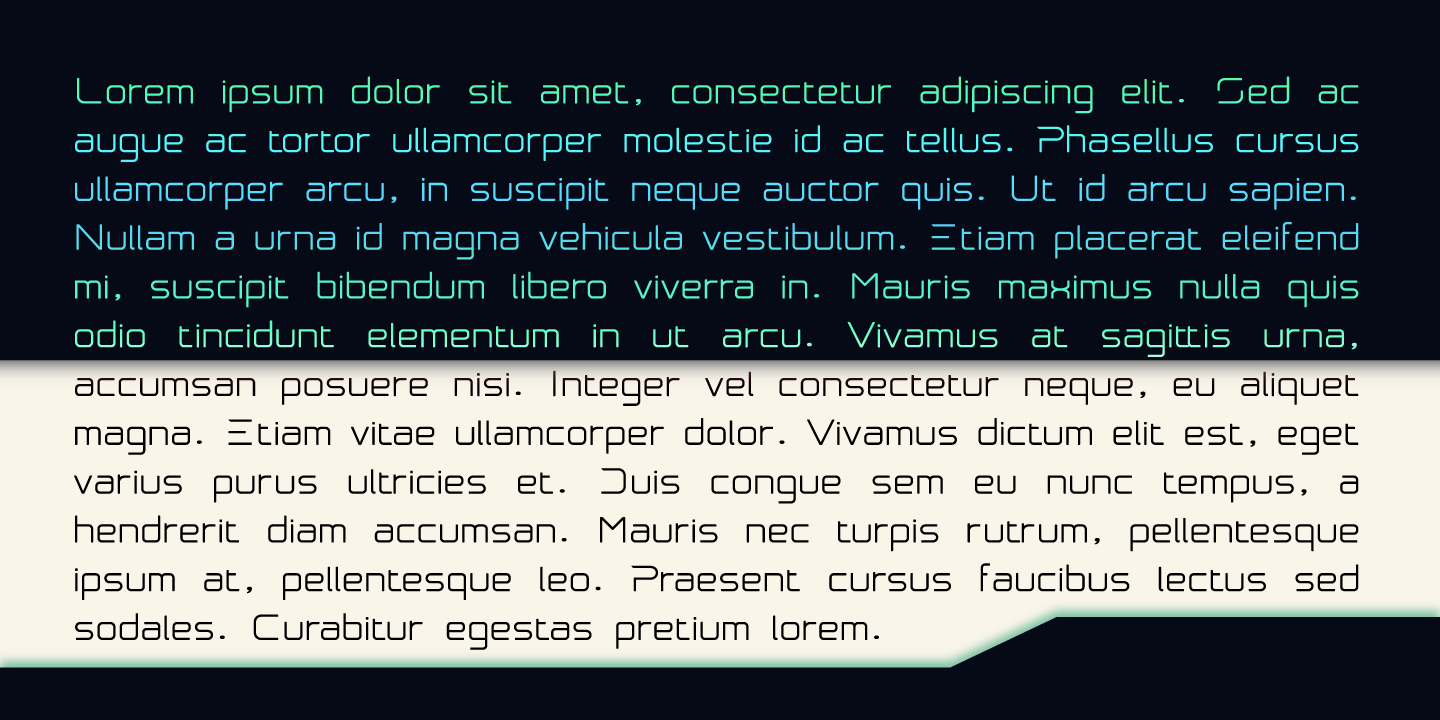 Example font Svemir #4
